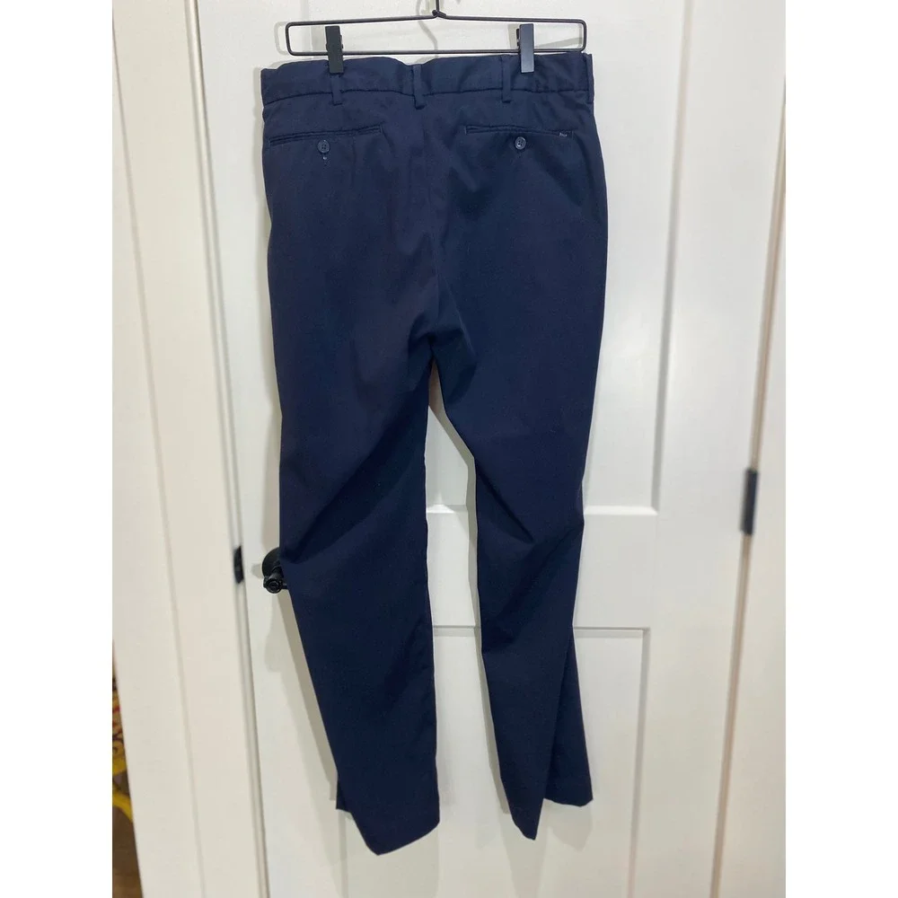 Polo Ralph Lauren Performance Mens Navy Blue Stretch Classic Fit Chinos 32x32